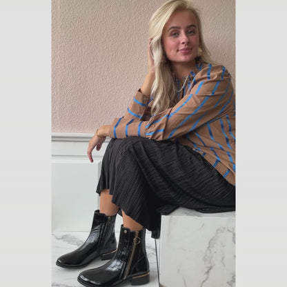 COPENHAGEN SHOES FEVER 22 PATENT Laarzen 038 Black patent