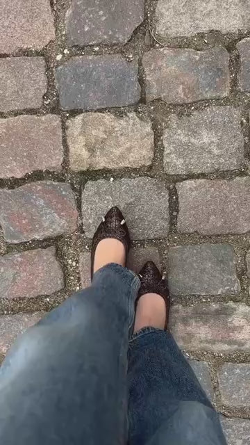 COPENHAGEN SHOES ON MY LOVE COGNAC Ballerinas 0241 COGNAC