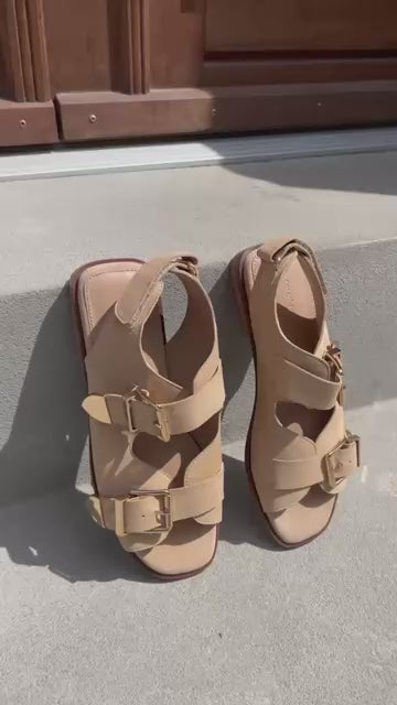 COPENHAGEN SHOES THE LOOK Sandalen 705 BEIGE (SEMOLINA)