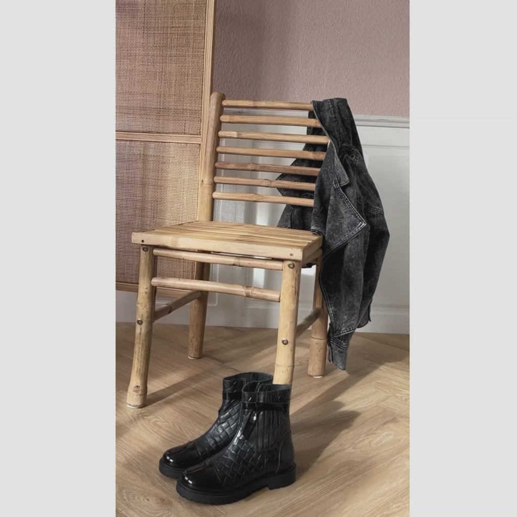 COPENHAGEN SHOES BE MY GUEST Boot 0011 BLACK PATENT