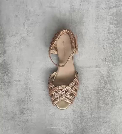 COPENHAGEN SHOES ENDLESS LOVE Sandalen 125 TAN
