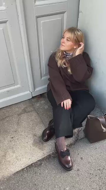 COPENHAGEN SHOES SURROUND ME LEATHER Loafers 0012 BROWN