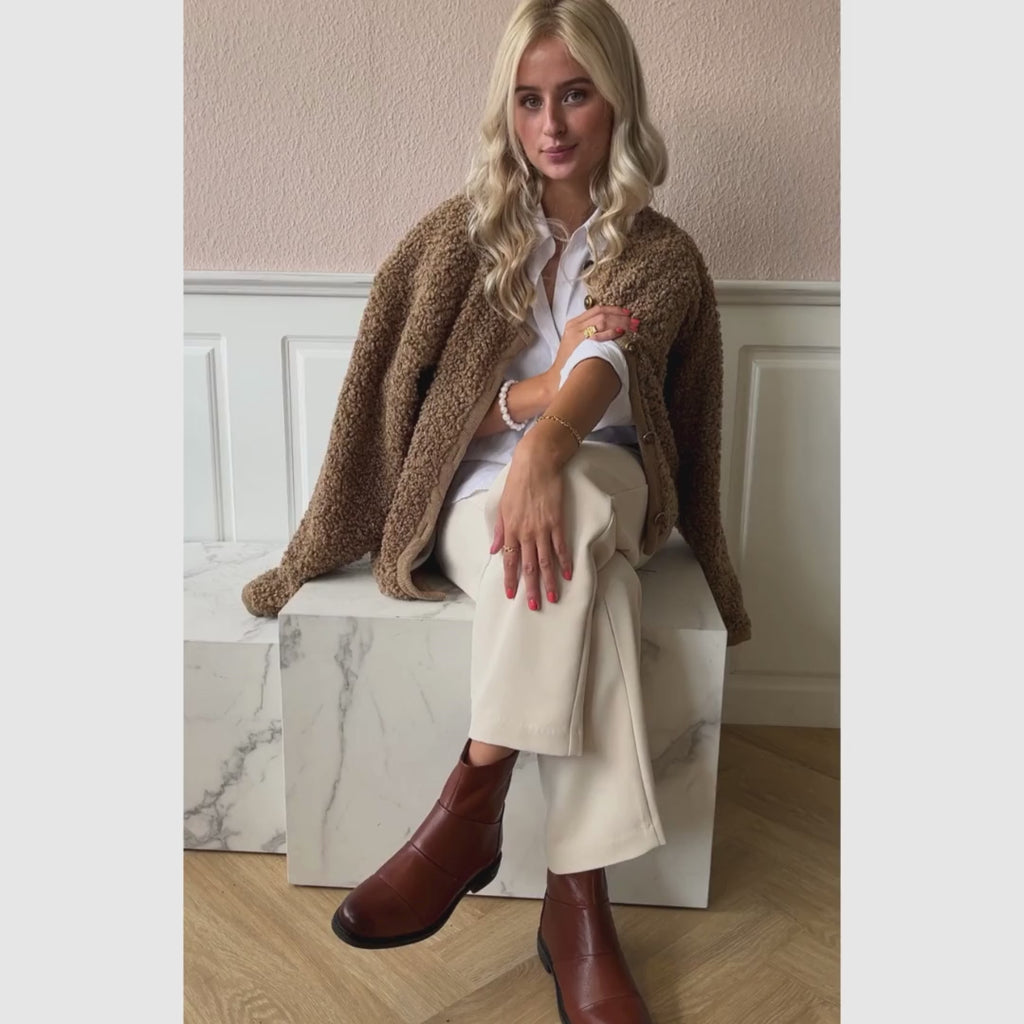 COPENHAGEN SHOES STEPHANIE Boot 0241 COGNAC
