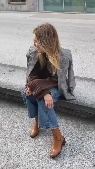 COPENHAGEN SHOES YOUR VIBE Laarzen 125 TAN