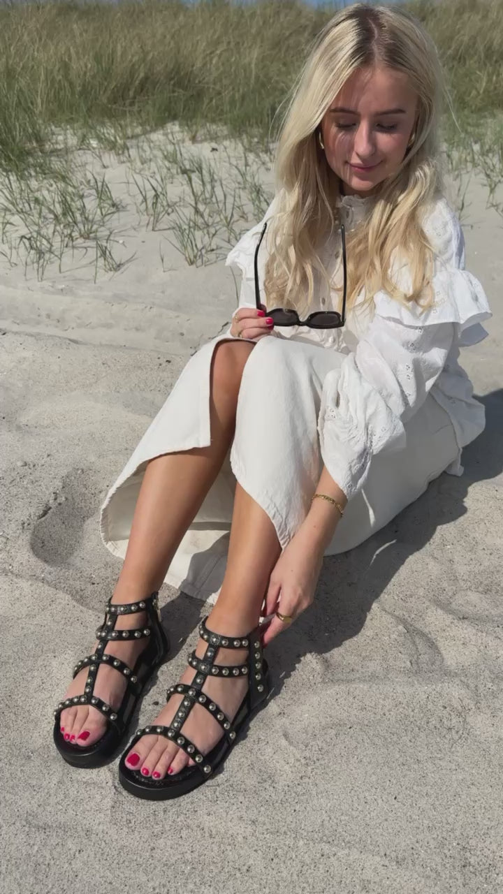 GLORIE NIGHT BLACK Copenhagenshoes