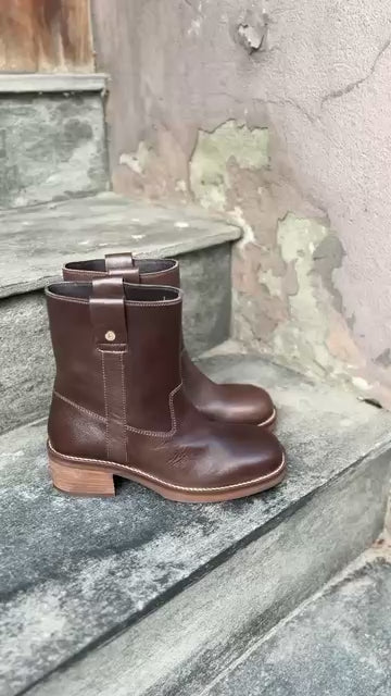 COPENHAGEN SHOES SAY MORE - BROWN/TAN Laarzen 0012 BROWN