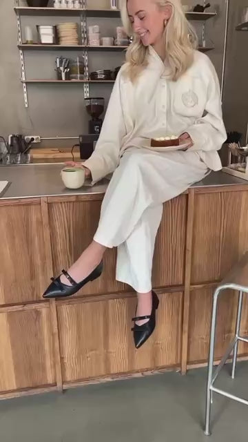 COPENHAGEN SHOES THE ONE - BLACK Ballerinas 0001 BLACK