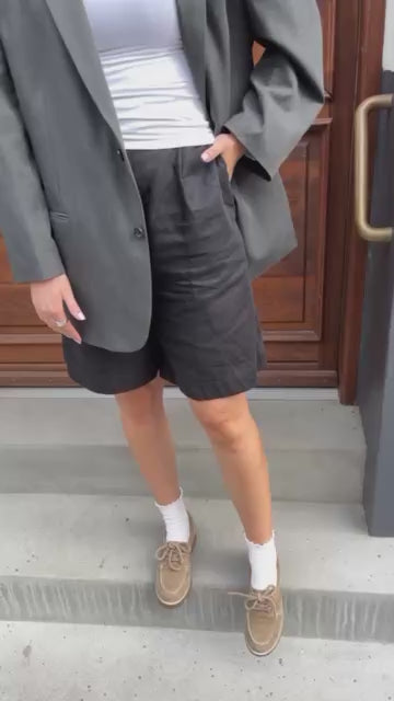 COPENHAGEN SHOES THE WALK SUEDE Boat Shoe 0301 BISCUIT