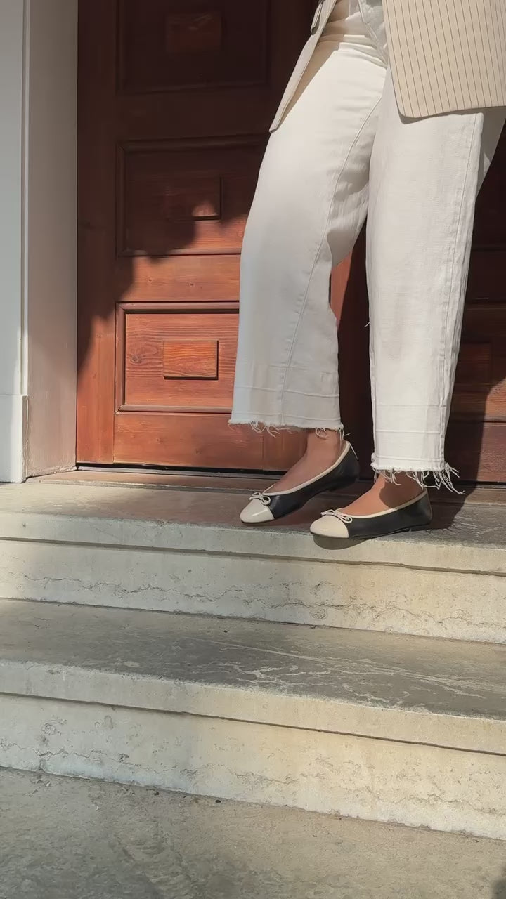 COPENHAGEN SHOES MY OWN BALLERINAS Ballerinas 500 BLACK/CREAM