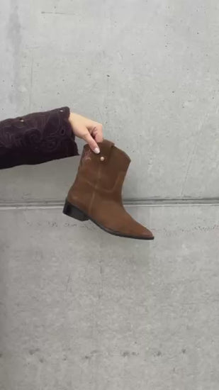 COPENHAGEN SHOES THE MONICE BOOT Laarzen 0241 COGNAC
