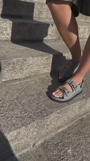 COPENHAGEN SHOES AS I WAS DENIM Sandalen 0741 GREY DENIM
