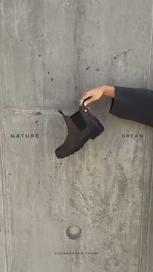 COPENHAGEN SHOES NATURE DREAM Laarzen 847 Dark Brown