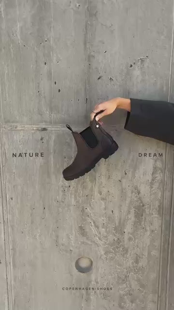 COPENHAGEN SHOES NATURE DREAM Laarzen 847 Dark Brown