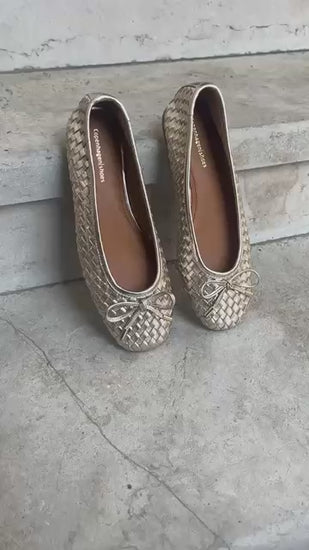 COPENHAGEN SHOES LUCIE Ballerinas 0051 GOLD
