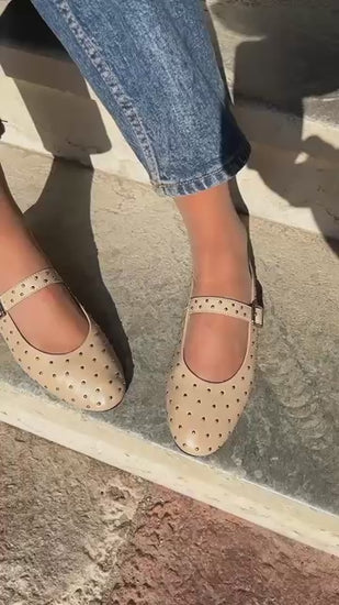 COPENHAGEN SHOES FOREVER LOVE Ballerinas 0002 BEIGE
