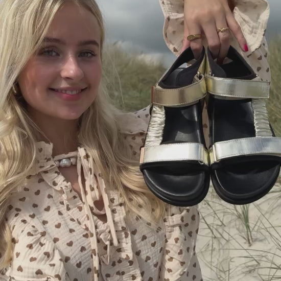 COPENHAGEN SHOES GO FOR BEACH Sandalen 0051 GOLD