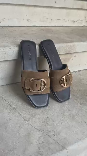 COPENHAGEN SHOES KISS S. Slippers 0138 CAMEL