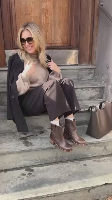 COPENHAGEN SHOES SAY MORE - BROWN/TAN Laarzen 0012 BROWN