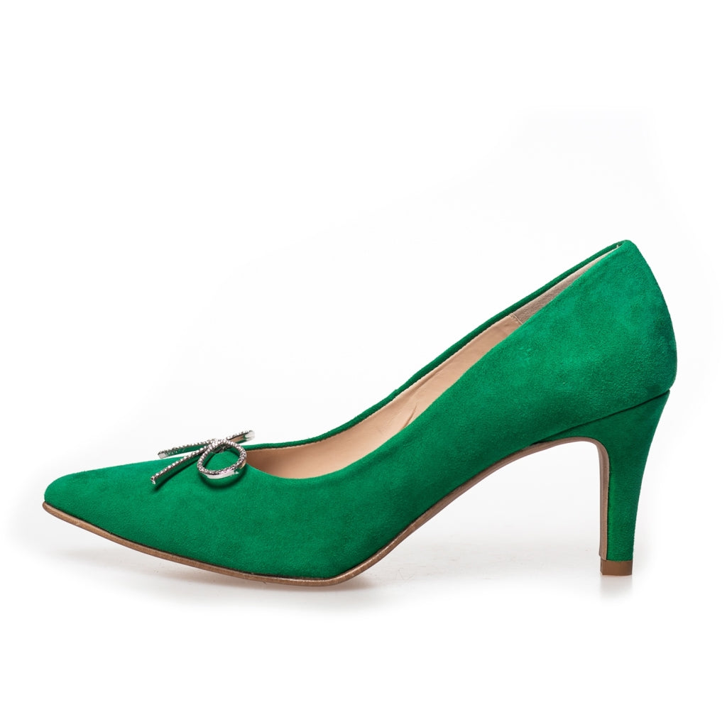 COPENHAGEN SHOES DANCE AND DIAMONDS Heels 451 GREEN JELLY BEAN