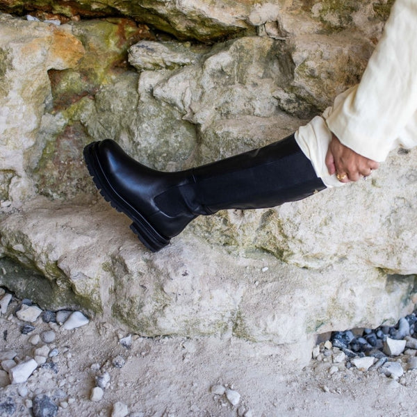 COPENHAGEN SHOES ELEMENT HIGH Long boot 0003 BLACK