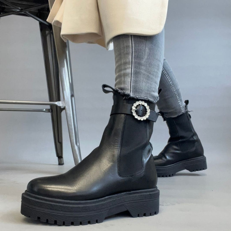 COPENHAGEN SHOES GOING SIMILI Boot 0001 BLACK