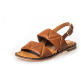 COPENHAGEN SHOES JUST BECAUSE Sandal 0241 COGNAC