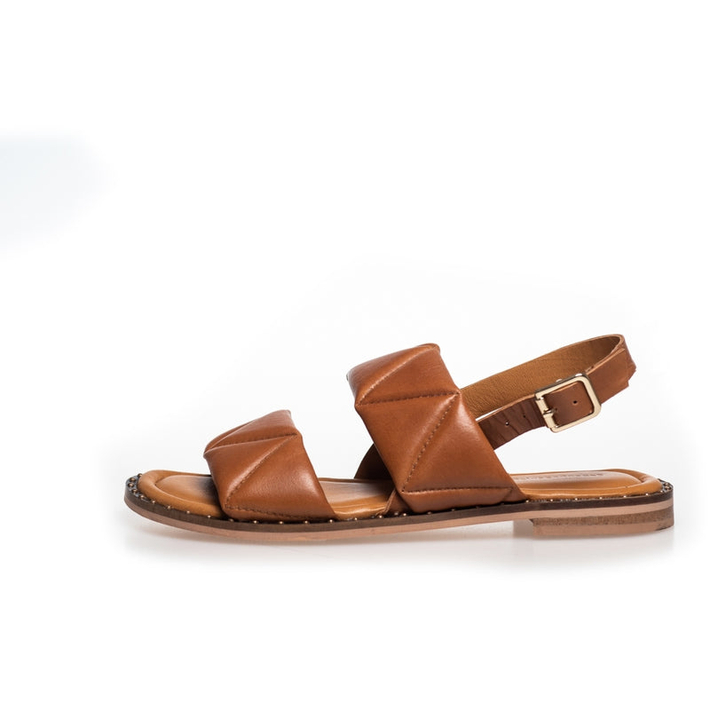 COPENHAGEN SHOES JUST BECAUSE Sandal 0241 COGNAC