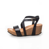 COPENHAGEN SHOES LAURA 22 Sandal wedge 0001 BLACK