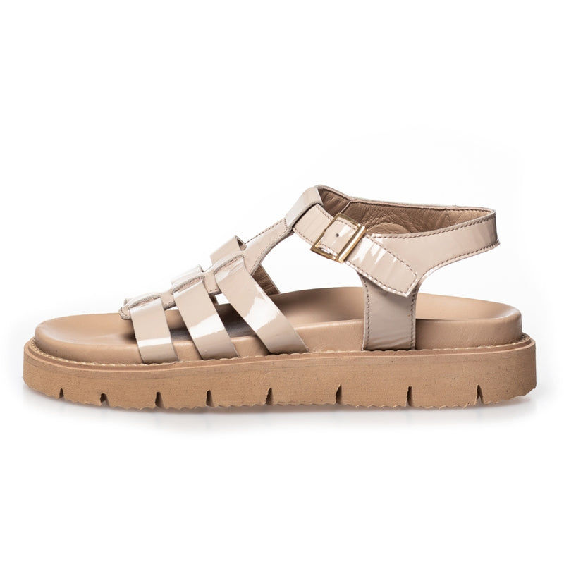COPENHAGEN SHOES MAGIC AND GIRLS PATENT Sandal 1738 NUDE
