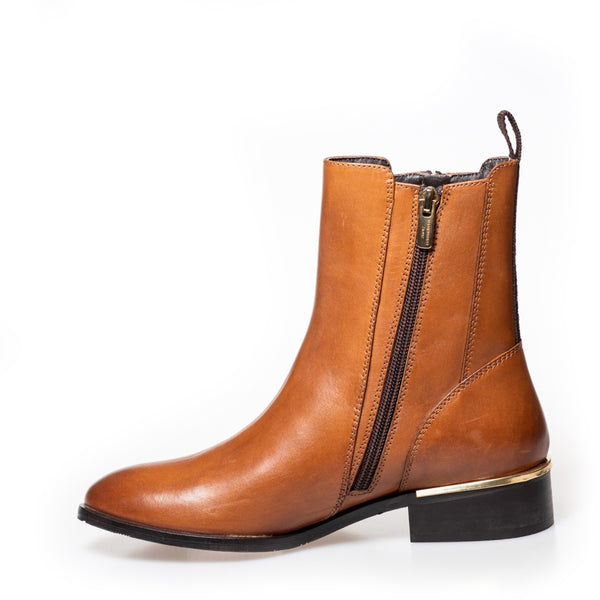 COPENHAGEN SHOES NEW FEVER 22 COGNAC Boot 0241 COGNAC
