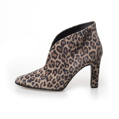 COPENHAGEN SHOES SUS 21 LEP. Heels 020 Brown leopard